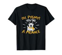 Oh pigmeo Eres una Amenaza Cabra Divertida para los criadores de Cabras Camiseta