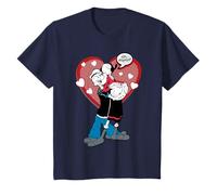 Oh Popeye The Sailor Man Olive OYL Love Día de San Valentín Niños Camiseta