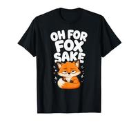 Oh por Zorro Dios Cómico Zorro Gruñón Juego De Palabras Camiseta