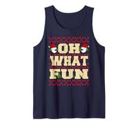 Oh Qué Diversión Estilo Pixelado Retro Festivo Camiseta sin Mangas