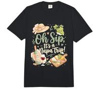 Oh Sip ist Un Viaje a Napa Comfort Colors Adult Heavyweight T-Shirt