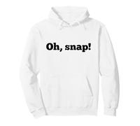 Oh, Snap Funny Cursing Kids Safe Jurar Maldición Mala Palabra Sudadera con Capucha