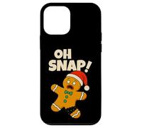 Oh Snap Gingerbread Man Funny Christmas Men Women Kids Carcasa para iPhone 12 Mini