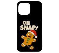 Oh Snap Gingerbread Man Funny Christmas Men Women Kids Carcasa para iPhone 13 Pro MAX