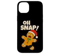 Oh Snap Gingerbread Man Funny Christmas Men Women Kids Carcasa para iPhone 14 Plus
