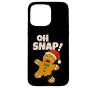 Oh Snap Gingerbread Man Funny Christmas Men Women Kids Carcasa para iPhone 15 Pro MAX
