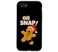 Oh Snap Gingerbread Man Funny Christmas Men Women Kids Carcasa para iPhone SE (2020) / 7/8
