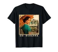¡Oh! Susanna Classic American Folk Canción Camiseta
