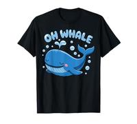 Oh Whale Juego de palabras Ocean Orca Sea Aquarium Cute Funny Animal Camiseta