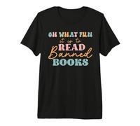 Oh What Fun it is to Read Banned Books and Coffee Fight Evil Camiseta Premium