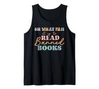 Oh What Fun it is to Read Banned Books and Coffee Fight Evil Camiseta sin Mangas