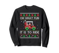 Oh What Fun It Is to Ride Golf Car Feo Suéter Navidad Sudadera