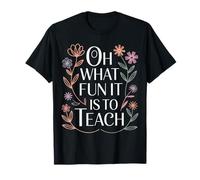 Oh What Fun It Is To Teach |- Camiseta