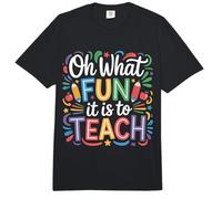 Oh What Fun It Is To Teach - Comfort Colors Adult Heavyweight T-Shirt