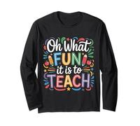 Oh What Fun It Is To Teach - Manga Larga