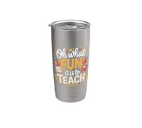 Oh What Fun It Is To Teach - Vaso térmico de acero inoxidable de doble pared