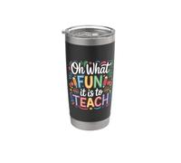 Oh What Fun It Is To Teach - Vaso térmico de acero inoxidable de doble pared