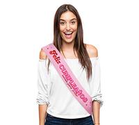 OH YEAH - 1 Unidad - Banda "Feliz Cumpleaños - Nacida para Brillar" - 150 x 10 Cm - Banda para Fiesta de Cumpleaños - Regalo Cumpleaños - Birthday - Decoración Cumpelaños - REGALO ÚNICO