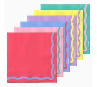 OH YEAH - 20 Servilleta Papel Doble Capa Multicolor - 33 x 33 cm - 20 unidades - Servilletas Cumpleaños - Decoración Mesa Fiestas - Eventos y Catering - Baby Shower - PAPEL DOBLE CAPA
