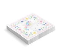 OH YEAH - 20 Servilletas Papel Doble Capa Unicornios Mágicos - 33 x 33 cm - 20 unidades - Servilletas Formas Cumpleaños - Decoración Mesa Fiestas Infantiles - PAPEL DOBLE CAPA