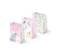 OH YEAH - 3 Bolsas de Regalo Unicornios Mágicos - 18 x 10 x 24 cm - Bolsas para Regalos Temáticos - Cumpleaños, Aniversarios y Detalles Especiales - Detalles Personalizados - REGALO ÚNICO