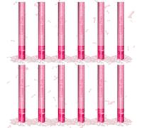 OH YEAH - Cañón Confeti Revelación de Género - 50 cm - Revelación Sexo Bebé - Confeti - Baby Shower - FÁCIL DE USAR (Despedida, 12 Unidades)