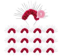 OH YEAH - Diadema Halloween - Accesorio Disfraz Bruja, Catrina, Hechicera o Demonio - Decoración con Murciélagos - Ideal para Fiestas, Día de Muertos y Sesiones de Fotos