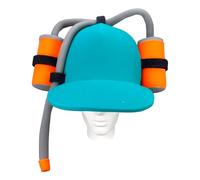 OH YEAH - Gorro de Foam Gigantes con Bebida - 36 cm de alto x 46 cm de largo - Accesorios Originales - Hora Loca - Disfraces - Bodas - Eventos Temáticos - PELUCAS FOAM GRANDES