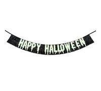 OH YEAH - Guirnalda de Halloween Decorativa - Glow in The Dark - 1,50 m - Decoración de Fiesta, Colegios, Negocios y Eventos Especiales - Ambientes Terroríficos y Divertidos para Niños y Adultos