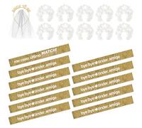 OH YEAH - Kit Despedida de Soltera Novia y Amigas - Bandas y Diademas - Accesorios Despedida Soltera - Team Bride - Diadema Bride To Be con Velo - Diademas Flores Blancas (Oro, Novia + 10 amigas)