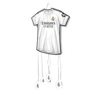 OH YEAH - Piñata de Cumpleaños Grande Camiseta 38 x 35 cm Real Madrid LICENCIA OFICIAL - Decoración Fiestas Infantiles Niño y Niña - Piñatas para Rellenar con Juguetes y chuches - FÁCIL DE RELLENAR