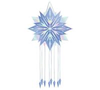 OH YEAH - Piñata de Cumpleaños Grande Copo Iridiscente 45 x 45 cm Princesa Hielo - Decoración Fiestas Infantiles Niño y Niña - Piñatas Grandes para Rellenar con Juguetes y chuches - FÁCIL DE RELLENAR