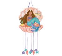 OH YEAH - Piñata de Cumpleaños Grande Sirenas 45 x 42 cm - Decoración Fiestas Infantiles Niño y Niña - Piñatas Grandes para Rellenar con Juguetes y chuches - FÁCIL DE RELLENAR