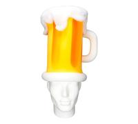 OH YEAH - Sombrero de Foam Gigantes Jarra Cerveza - 38 cm de alto x 32 cm de largo - Accesorios Originales - Hora Loca - Disfraces - Bodas - Eventos Temáticos - PELUCAS FOAM GRANDES