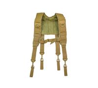 (OH001-Khaki) Perchas tácticas policiales para bolsas de herramientas, arnés de cinturón para agentes del orden