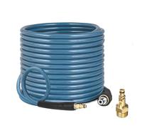 OHAYORI 10M Manguera de Repuesto de alta presión para Kärcher K2 K3 K4 K5 K6 K7, 3600PSI Súper Flexible Bayoneta de Clic a M22-14mm Manguera de Extensión, Accesorio para Hidrolimpiadoras Karcher