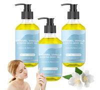 OHCVG Aceite Corporal Caramelo Vainilla Aceite Corporal Hidratante y Humectante Aceite Corporal Caramelo Vainilla Aceite de Masaje Aceite Corporal Natural Perfumado para Todo Tipo de Piel