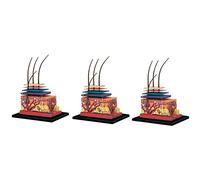 Ohewiiuk 3X Modelo de Piel 4D órganos de Cabello Modelo de Rompecabezas de Ensamblaje Modelo de Enseñanza Maniquí Modelo Anatómico de