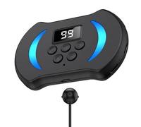 ohfruit Clicker automático de pantalla conectado físicamente con velocidad ajustable, tapper automático adecuado para juegos, transmisiones en vivo, compras, negro