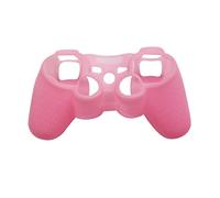 ohfruit Gel de sílice Protección para la piel Contenedor para 3 controladores, color rosa