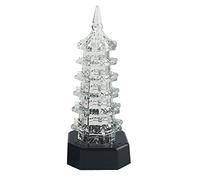 ohfruit Lámpara LED Luces Coloridas Pagoda Torre Forma Lámpara Noche