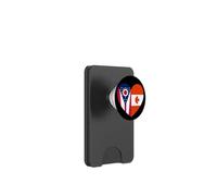 Ohio and Canada Flags: Heart Shaped Unity PopSockets PopWallet para MagSafe