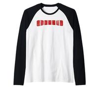 Ohio Distressed Vintage Bold Men's, Women's and Kids Camiseta Manga Raglan