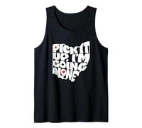 Ohio Euchre Pick It Up I'm Going Alone - Juego de Cartas Camiseta sin Mangas