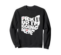 Ohio Euchre Pick It Up I'm Going Alone - Juego de Cartas Sudadera
