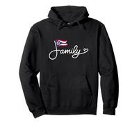 Ohio Family - Bandera de Ohio Heritage Word Art Sudadera con Capucha