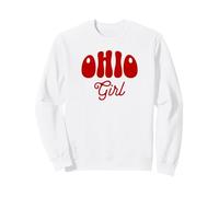 Ohio Girl, Cute Midwest Pride State Home Fun Sudadera