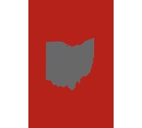 OHIO SCARLET AND GRAY - Premium Lined Journal | 6" x 9" | Soft Cover | 120+ Pages: A High-Quality Writing Notebook - Ideal for School, Work, or Thoughtful Gifts