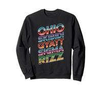 Ohio Skibidi Rizz Dad Funny Internet Meme Cita Tipografía Sudadera