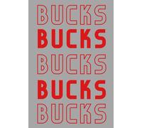 Ohio State Themed Notebook Journal Multi Bold Gray | Buckeyes | OSU | Show your spirit for Ohio State | Bucks